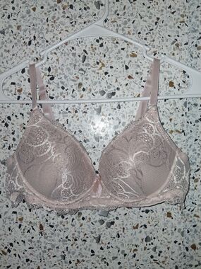 Bluxe Lace Wireless Bra in Blush